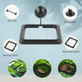thumbnail image 3 of 2 Pcs Fish Feeding Rings, Black Fish Feeder Round and Square Aquarium Floating Food Feeder Circle with Suction Cup for Guppy, Betta, Goldfish, Turtle (Black), 3 of 8