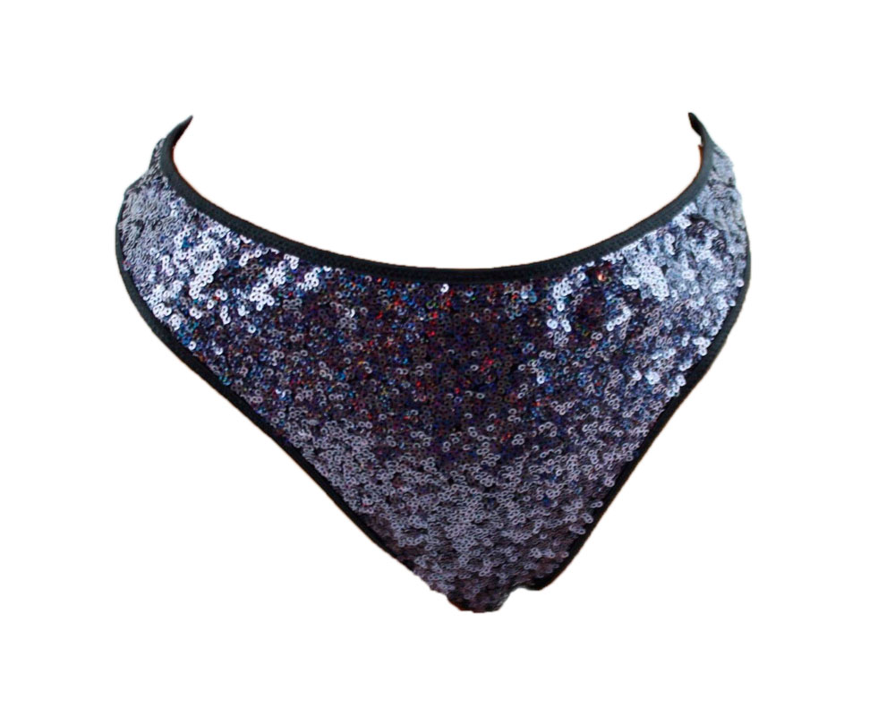 Victoria's Secret Victoria's Secret Sequins Bling Sparkly Black