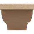 thumbnail image 2 of 4"W x 8"D x 4"H Wide Garner Rough Cedar Woodgrain TimberThane Corbel, Primed Tan, 2 of 6