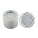 thumbnail image 4 of Taza redonda de silicona para fundición, cubo, caja redonda, quemador de incienso, bandeja para joyas, versátil Patrón de hojas, 4 of 9