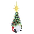 thumbnail image 3 of Gnomo De Resina De Navidad Iluminado, Decoración Innovadora De Gnomo De árbol De Navidad Para Aliviar El Estrés Para El Hogar, 3 of 7