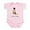 Petal Pink, variant on CafePress - Boxer Life Infant Bodysuit - Baby Light Bodysuit, Size Newborn - 24 Months