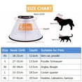 thumbnail image 3 of Soft Dog Cone Collar, Flexible Plastic Cone for Dogs After Surgery, Dog Recovery Collar, Adjustable Protective E-Collar for Large/Medium/Small Pet Dogs Cat, Comfy Elizabethan Collar (XS), 3 of 8
