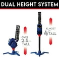 thumbnail image 2 of Franklin Sports Kids Baseball Pitching Machine - MLB 4-in-1 - Blue/Black/Red, 2 of 10