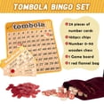 thumbnail image 2 of El juego de bingo Tombola Extguds Vintage Italian Russian Lotto, 2 of 6
