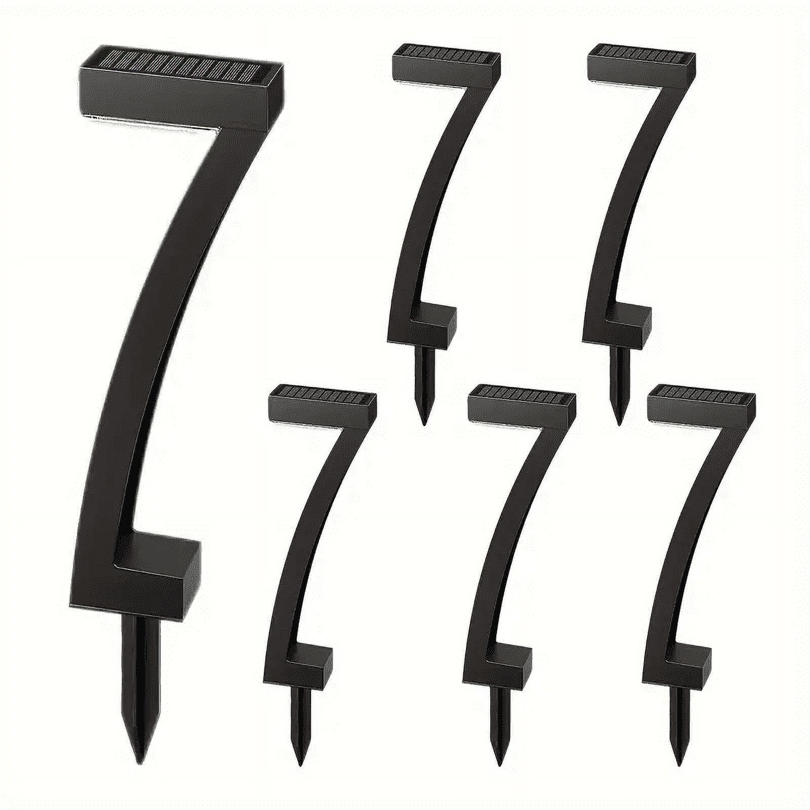 Solar Outdoor Pathway Lights, 6 Pack Bright Outdoor Solar Lights, 12 Hrs Solar Garden Lights Decorative, Auto On/Off Solar Lights for Outside Landscape Path Yard Walkway Driveway