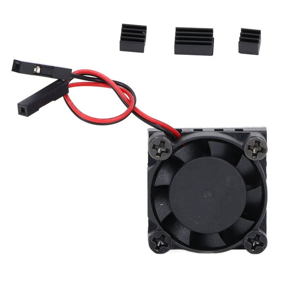 Oubit V Cooling Fan,Heat Dissipation Fan Aluminum Cooling Block Fan Kit Cooling Fanfor Raspberry Pi User-Friendly Design