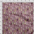 thumbnail image 4 of oneOone Polyester Spandex Light Pink Fabric Cactus Diy Clothing Quilting Fabric Print Fabric By Yard 56 Inch Wide-0I, 4 of 6