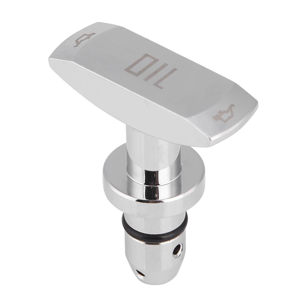 OTVIAP Aluminum Billet Oil Dipstick Pull Handle Replacement for Ford