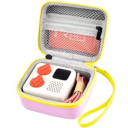 Fleurvie Cute Travel Case for Kids for Yoto Mini Player, for Audiobook Cards, Radio, Multi-function Storage Only
