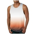 thumbnail image 2 of ZCFZJW Ombre Tank Tops for Men Big and Tall Regular Fit Casual Tie Dye Gradient Print Summer Sleeveless Round Neck Pullover Workout Tees Vest Fitness T-Shirt Multicolor#02 XXL, 2 of 5