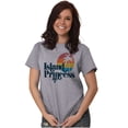 thumbnail image 5 of Puerto Rican Boricua Princess Latina Women's Graphic T Shirt Tees Brisco Brands S, 5 of 5