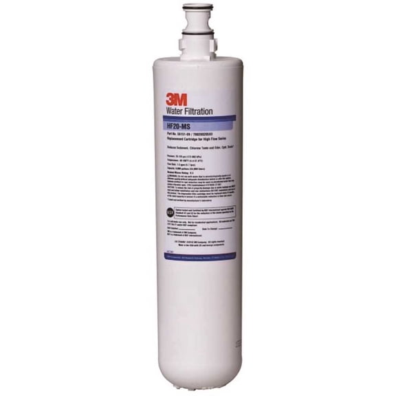 3M HF20-MS High Flow Series Replacement Water Filter Cartridge