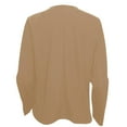 thumbnail image 4 of IMENGL Veste Sans Col Couleur Unie Automne, Jaune G, Taille m-5TG, 4 of 6