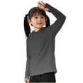 thumbnail image 5 of OGLCCG Kids Boys UPF 50+ Hoodie Shirts Long Sleeve Rash Guard Sun Protection Fishing Shirts Lightweight Outdoor Fishing Hooded Shirts 5-15 Years, 5 of 5