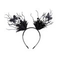 thumbnail image 1 of Diadema de Halloween Fernando accesorios de maquillaje para mujeres tocados negro, 1 of 8