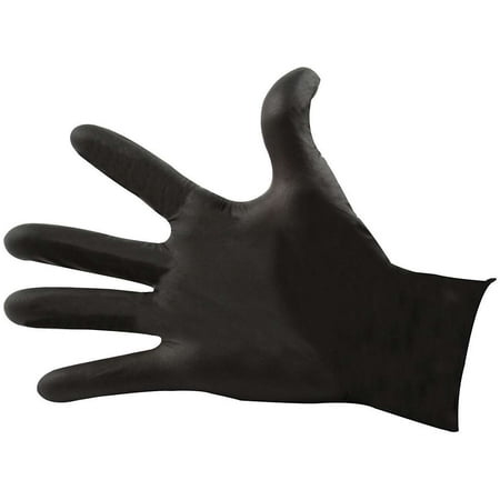 

Nitrile Gloves Black Large