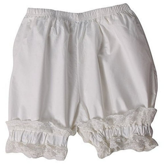 Making Believe Girls Short Bloomers - Cream - Small 7-8