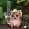 thumbnail image 3 of Table de Pluie Hibou en Résine Extérieure Niveau d'Eau Jardin Pelouse Elf Décoration de Jardin Extérieure, 3 of 7