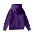 thumbnail image 3 of Dem on Hunting pop Huntrix Print Cat Ears Hoodie with De-mon Sweatshirt Movie Fashion Streetwear Long Sleeve Print Soft Sweatshirt XL, 3 of 4