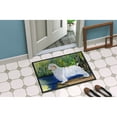 thumbnail image 4 of Clumber Spaniel Indoor Outdoor Mat 18x27 Doormat, 4 of 4