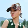 thumbnail image 5 of Daiia fairy-tale-world-with-delicious-candy Pattern Sport Sun Visor Hats Visor Cap Adjustable Empty Top Baseball Cap Cotton Ball Caps for Women and Men, 5 of 7