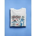 thumbnail image 3 of Japan Tourist Map Sweatshirt Women -Image by Shutterstock, Female Large, 3 of 4