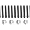 thumbnail image 1 of 20 Pcs Graphic Drawing Pad Standard Pen Nibs Stylus with 4 Pcs Pen Remover Stylus Kits for Drawing, 1 of 5