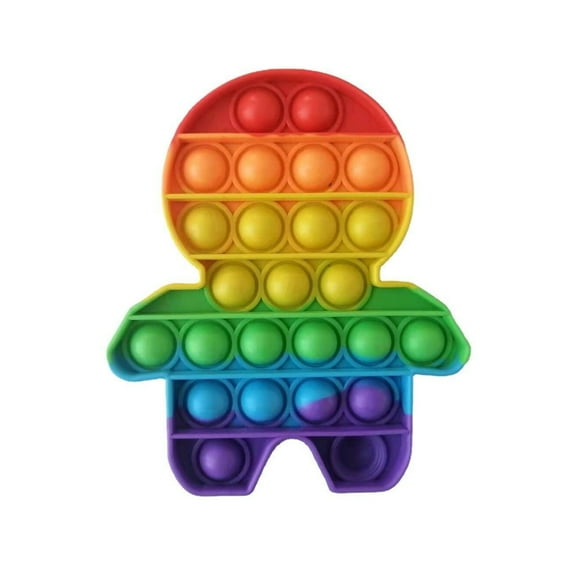 product description 1.Irresistibly Entertaining and Relaxing: Experience the joy of popping bubble wrap on a whole new level - now with even more satisfying texture, sound, and infinite reusability for that mesmerizing good feeling; Once you start popping, it’s impossible to stop until your itch is fully scratched 2.Rainbow Colored Fun and Shapes: No more boring wraps; Squeeze and pop your way to sensory heaven with four delightful shapes including square, circle, octagon, and heart; All of which are decked out in eye-catching, vibrant colors that appeal to bubble poppers of all ages 3.Durable and High-Quality Build: This fidget set is made of food-grade silicone that’s odorless, non-toxic, and BPA-free; It’s also incredibly flexible and resistant to tears or breakage, so you can let your kids can play with them to their heart's content without worry 4.So Many Ways to Have Fun: At home, in the car, or out and about, these cool pop its are small enough to fit anywhere and come with a handy canvas bag for quick storage & portability; Not only do you get instant stress and anxiety relief, they also improve your focus and help manage special needs 5.Ideal Gift, Stocking Stuffers for All Kids and the Kid in You: Our set is easy to wash or wipe clean, designed for all to enjoy, and backed up by a lifetime warranty; It’s the perfect figit popping toy for anyone looking to de-stress and have a great time - discover what you’ve been missing and start popping