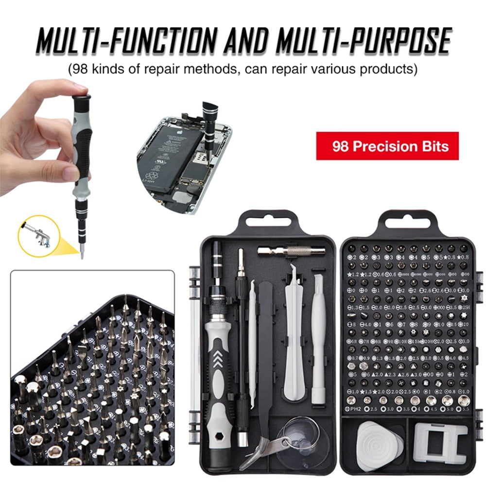 LNKOO Screwdriver Kit,117 in 1 Screwdriver Set,Electronics Tool kit