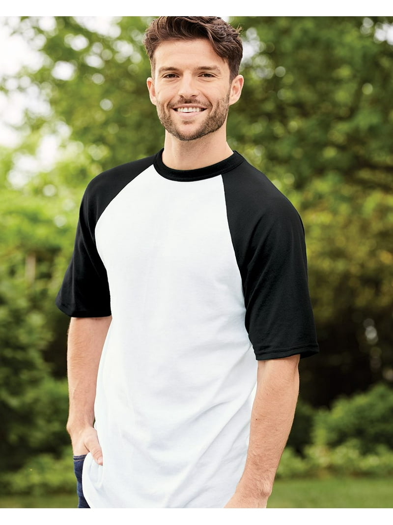 50/50 Short-Sleeve Raglan T-Shirt