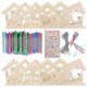 thumbnail image 4 of Handmade Wind Chime With Cutouts For Adults Garden Parties DIY Style 1 Set, 4 of 5
