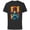 Black, variant on Studios Deadpool & Wolverine Claw-Slashed Merc - Short Sleeve Cotton T-Shirt for Adults - Customized-Black