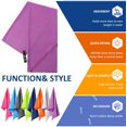 thumbnail image 2 of BAGAIL Basics Serviette en Microfibre Parfaite pour Sports & Voyage & Plage. Séchage Rapide - Super Absorbante - Ultra Compacte., 2 of 5