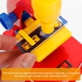 thumbnail image 3 of OULII 1 Set Red Plastic Microscope Plaything DIY Scientific For Children Experiment Tool, 3 of 8