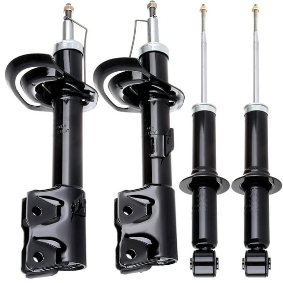 4x Struts AUTOMUTO Shock Absorbers Fits 2007-2012 for Dodge Caliber,2007-2010 for Jeep Compass,2007-2010 for Jeep Patriot with 334642 334643 341654 Auto Shocks - Front Rear
