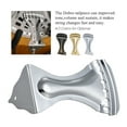 thumbnail image 1 of Graflsoa Silver Zinc Alloy Tailpiece for 6-String Dobro Resonator Guitars, Enhanced Tone & Easy Installation, 1 of 7