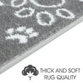 thumbnail image 4 of Paw Collection Contemporary, Cozy, Vibrant and Soft Stair Tread Mats & Rugs, 9'' x 28'', 4 of 6