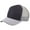 5PMS Gray/Black, variant on 5 Panel Trucker Hat, Foam & Mesh 2 Tone Trucker Hat, Retro Hat for Travel, 5PMS - Khaki/Black