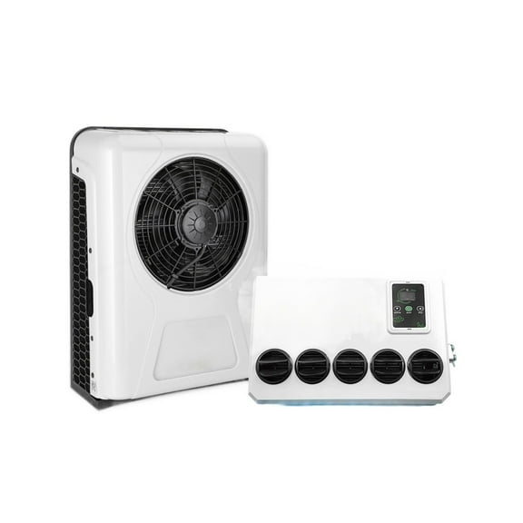 Tractor Electric Parking Air Conditioner, 12V Camper Van Car Automotive Split Air Conditioning 24V ,Efficient Cooling