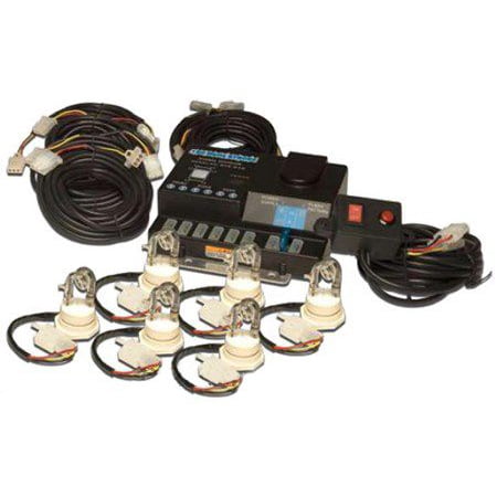 6-Bulb 120W Halogen Strobe Kit White