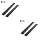 thumbnail image 1 of Yuarrent Estufa de silicona para cocina, cubierta para huecos, alfombrilla resistente al polvo, sello de agua, placa de cocina, tira sellada Negro 2 uds 21 pulgadas 2piezas, 1 of 6