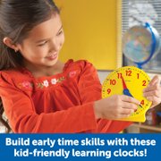 Learning Resources Classroom Clock Kit Preschool Must Have, Teaching Time Activity