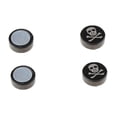 thumbnail image 2 of 2pcs Pendientes Magnéticos Del Perno Prisionero Hombres Mujeres Pendientes Del Imán Del Acero Inoxidable - Cabeza de SM SunniMix Pendientes de clip Pendientes, 2 of 5