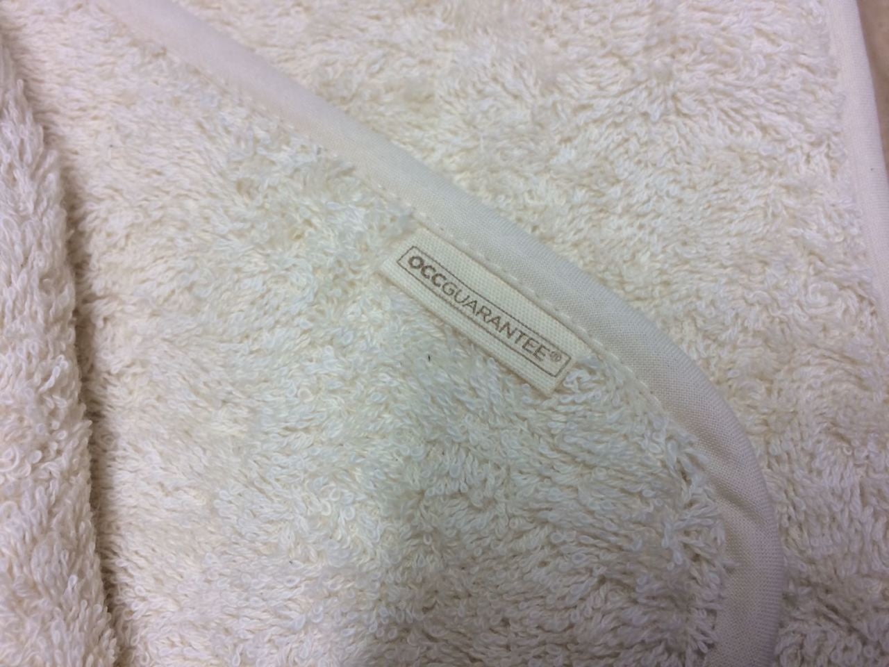 PURE 100% Organic Cotton Face Towels Chemical and Dye-Free (30 X 50 cm) Made in SPAIN