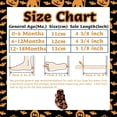 thumbnail image 6 of Meckior Baby Girls Boys Boots Infant Halloween Booties Newborn Socks Shoes First Walker Slippers 3-18 Months, 6 of 8