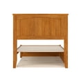 thumbnail image 4 of Malta Twin XL Platform Bed with Panel Footboard & TXL Trundle in Light Toffee, 4 of 5