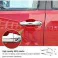 thumbnail image 5 of TINKI Car Outer Door Handle Decoration Cover Trim Compatible with Toyota Tacoma 2015-2022 ABS Door Handle Protection Molding Strip Exterior Accessories, 5 of 7