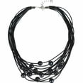 thumbnail image 3 of JamieRocks JMN8006-BK Necklace - Black, 3 of 5