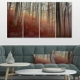 thumbnail image 1 of Foggy Day in Enchanted Forest - Landscape Canvas Art Print, 1 of 3